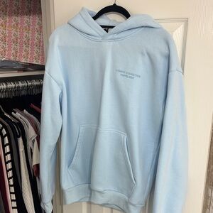 Comfrt Pastel Blue Hoodie
